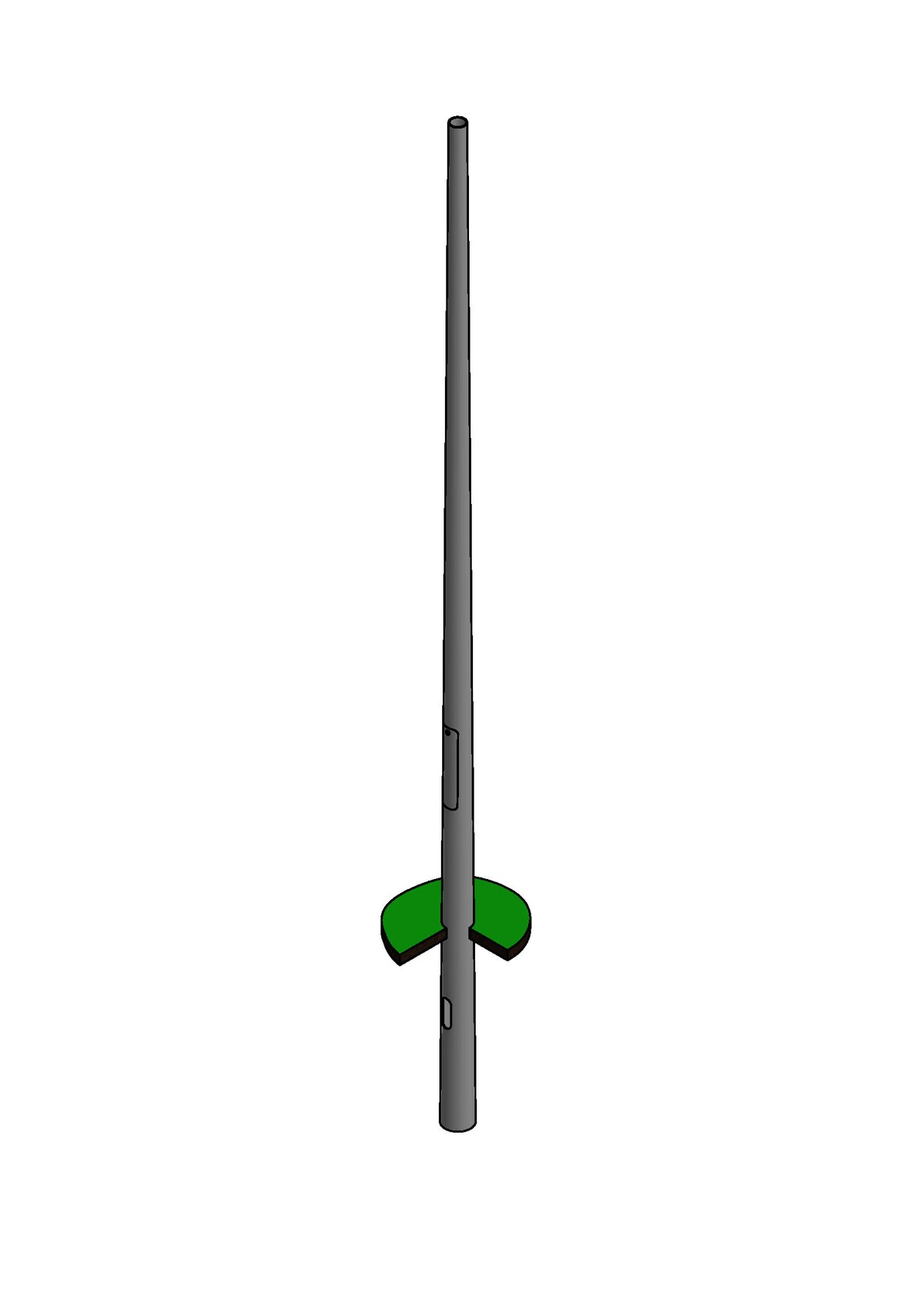 TECPOLES Lichtmast konisch-rund KLM 35/76